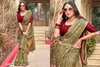 Ganga 51 By 5d Designer Simmer Chiffon Saree Wholesale Suppliers In Mumbai